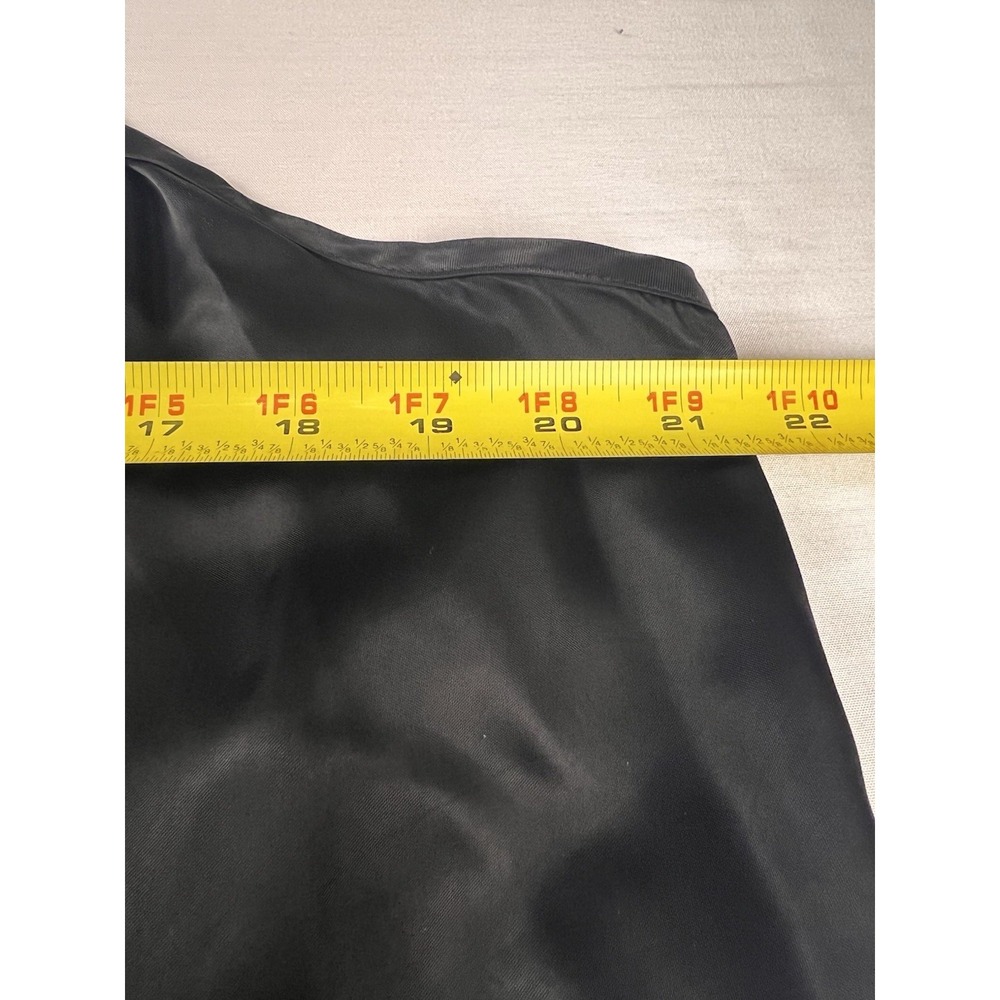 Athleta Calm Cool Wide Leg Jumpsuit Silky Black V Neck Resort Lounge Romper XL - Picture 12 of 15